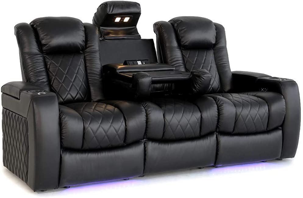 3. Valencia Tuscany Console Home Theater Seating Recliner