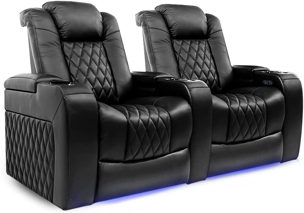 4. Seatcraft Julius Home Theater Seating Recliner