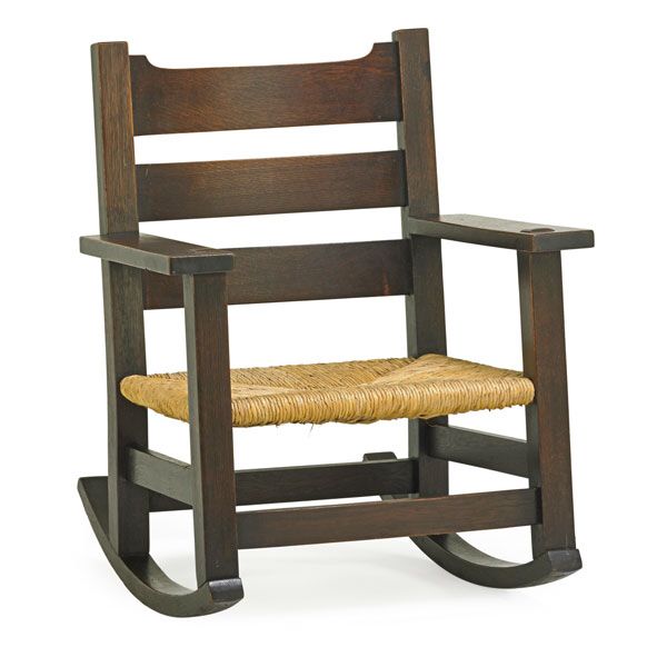 stickley rocker chair